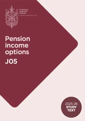 CII J05: Pension Income Options Free Resource